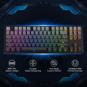 کیبورد بی سیم مکانیکال گیمینگ ردراگون مدل STAR BLADE K707 SP PRO